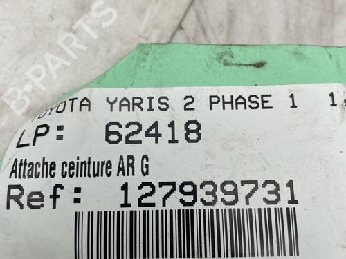 Sikkerhedssele-spænde Sikkerhedssele-spænde TOYOTA YARIS (_P9_) 1.4 D-4D (NLP90_, NLP90R) (90 hp) 36955591 36955591