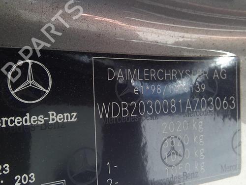 Heater blower motor MERCEDES-BENZ C-CLASS (W203) C 220 CDI (203.008) | BP20369875M62 