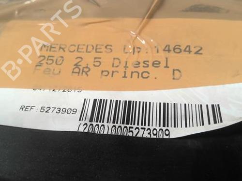 Right taillight MERCEDES-BENZ 124 Saloon (W124) 250 D (124.125) | BP20370882C35 