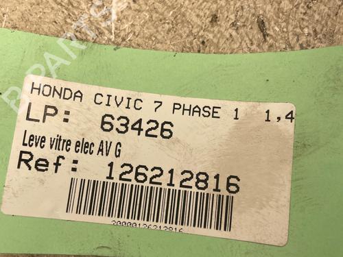 Rudehejsemekanisme ventre foran Rudehejsemekanisme ventre foran HONDA CIVIC VII Hatchback (EU, EP, EV) [2000-2006] 36591309 36591309