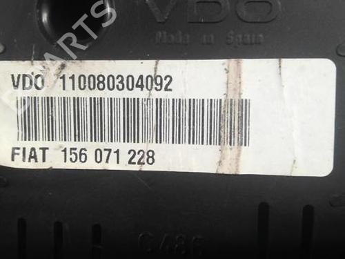 Instrument cluster ALFA ROMEO 147 (937_) 1.9 JTDM 8V (937.AXD1A, 937.AXU1A, 937.BXU1A) | BP20370567C47 
