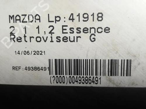 Left mirror MAZDA 2 (DY) 1.2 (DY3W) | BP21826977C26 