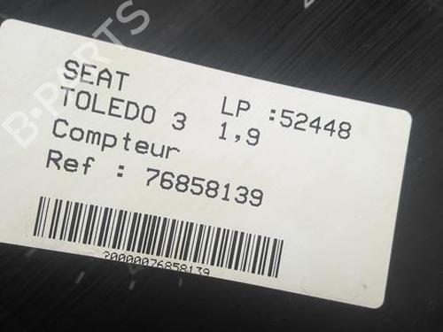 Used Instrument cluster Instrument cluster SEAT TOLEDO III (5P2) 1.9 TDI (105 hp) 21810235 21810235