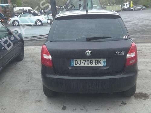 Rear right door window SKODA FABIA II (542) 1.4 TDI | BP20365985C21 