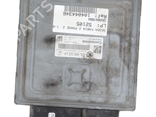 Engine control unit (ECU) SKODA FABIA II (542) 1.6 TDI | BP24875115M57 
