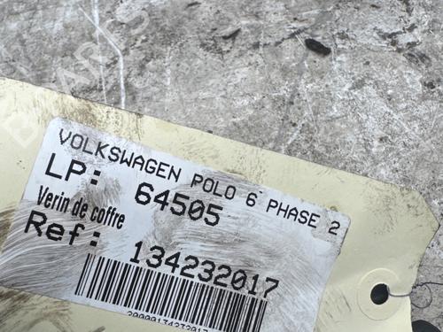 Used Tailgate lift support Tailgate lift support VW POLO VI (AW1, BZ1, AE1) 1.0 TSI (95 hp) 40000682 40000682