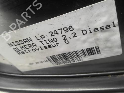 Left mirror NISSAN ALMERA TINO (V10) 2.2 dCi | BP21999444C26 