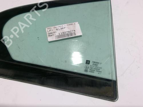 Used Rear right door window OPEL INSIGNIA A (G09) 2.0 CDTI (68) (140 hp) 31927417
