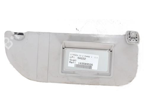 Used Right sun visor Right sun visor CITROËN C3 II (SC_) 1.1 i (60 hp) 24573822 24573822