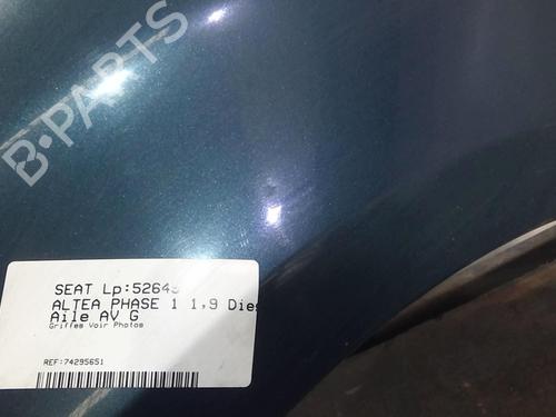 Left front fenders SEAT ALTEA (5P1) 1.9 TDI | BP20359428C41 