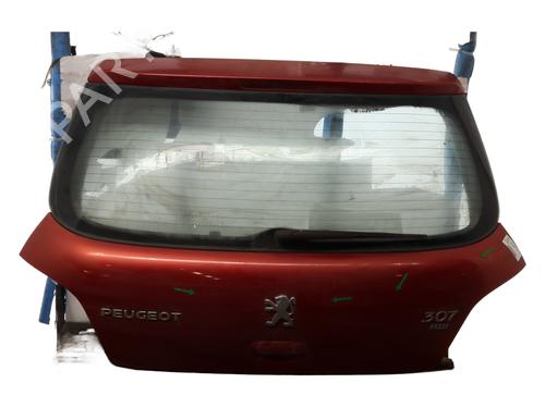 Used Tailgate PEUGEOT 307 (3A/C) 1.6 HDi (90 hp) 24347034