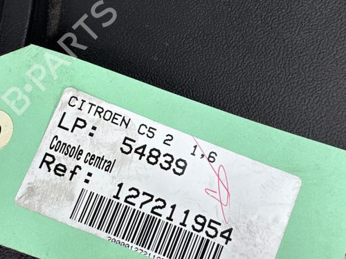 Middle console CITROËN C5 III Break (RW_) 1.6 HDi 110 | BP36423604I22 - Image 3