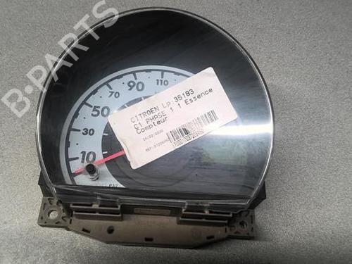 Used Instrument cluster CITROËN C1 (PM_, PN_) 1.0 (68 hp) 21728105