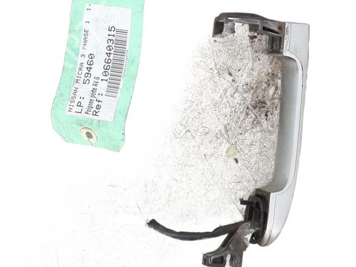 Used Front left exterior door handle NISSAN MICRA III (K12) 1.5 dCi (65 hp) 26328178