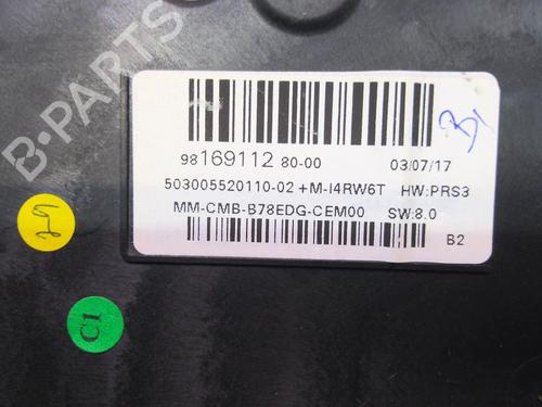 Used Instrument cluster Instrument cluster CITROËN C4 Picasso II 1.6 BlueHDi 120 (120 hp) 20354227 20354227