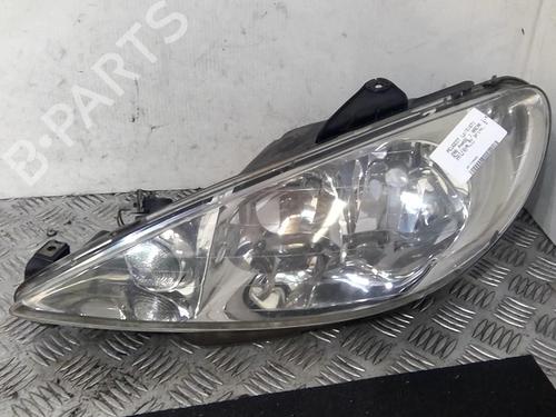 Used Left headlight Left headlight PEUGEOT 206 SW (2E/K) 1.4 HDi (68 hp) 20366716 20366716