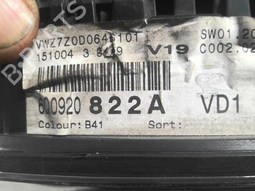 Instrument cluster VW POLO (9N_, 9A_) 1.2 12V | BP21786341C47 