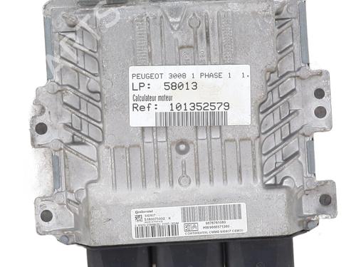 Used Engine control unit (ECU) Engine control unit (ECU) PEUGEOT 3008 I MPV (0U_) 1.6 HDi (112 hp) 23846703 23846703