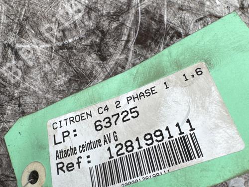 Sikkerhetsbelte-spenne Sikkerhetsbelte-spenne CITROËN C4 II (NC_) 1.6 HDi 110 (112 hp) 36657048 36657048
