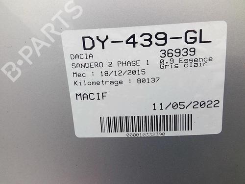 Instrument cluster DACIA SANDERO II TCe 90 (B8M1, B8MA, B8AC) | BP20368561C47 