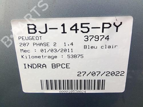 Køler PEUGEOT 207 (WA_, WC_) 1.4 HDi | BP20364084M31 