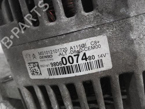 Used Alternator Alternator CITROËN C3 II (SC_) 1.0 VTi 68 (68 hp) 20355045 20355045