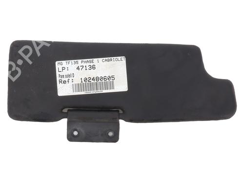 Used Right sun visor MG MG TF 135 (136 hp) 24300602