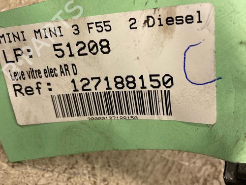 Rear right window mechanism MINI MINI (F55) Cooper SD | BP36591414C25 - Image 5