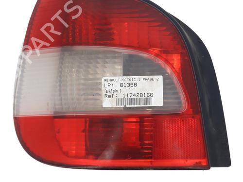 Used Left taillight RENAULT SCÉNIC I MPV (JA0/1_, FA0_) 1.9 dTi (JA0N) (98 hp) 30976417