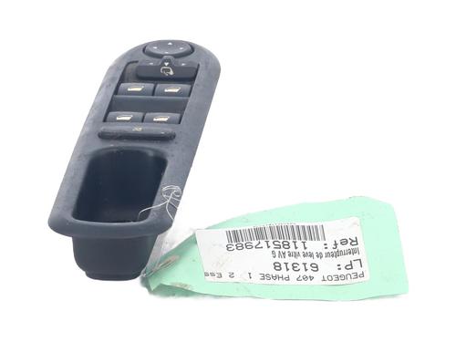 Used Left front window switch Left front window switch PEUGEOT 407 (6D_) 2.0 16V (6DRFJC, 6DRFJE, 6DRFJF) (140 hp) 31582733 31582733