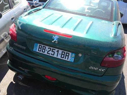 Brugte PEUGEOT 206 CC (2D) 2.0 S16 4908398