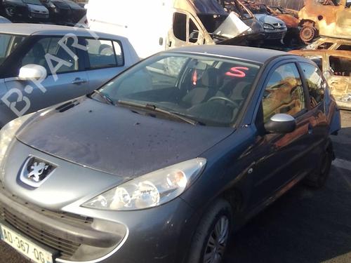 Left front door PEUGEOT 206+ (2L_, 2M_) 1.4 i (2LKFWA, 2MKFWA) | BP21116989C2 