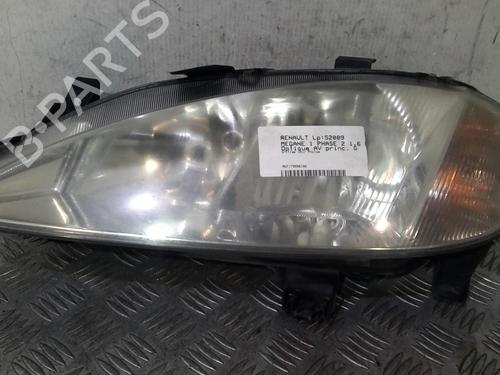 Used Left headlight RENAULT MEGANE I (BA0/1_) 1.6 16V (BA04, BA0B, BA11, BA1J, BA16, BA19, BA1K, BA1V,... (107 hp) 20366491