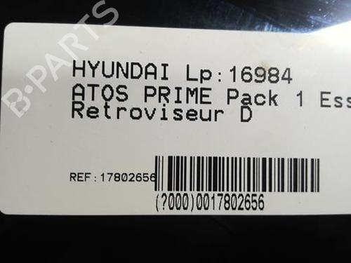 Used Right mirror HYUNDAI ATOS (MX) 1.0 i (58 hp) 21592030