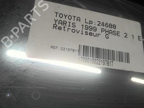 Left mirror TOYOTA YARIS (_P1_) 1.0 (SCP10_, SCP10R) | BP21999571C26 