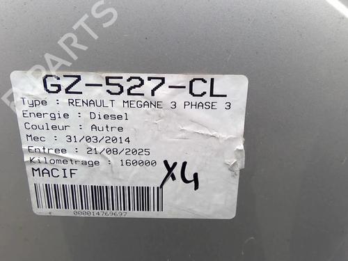 ECU airbags RENAULT MEGANE III Hatchback (BZ0/1_, B3_) 1.5 dCi (BZ09, BZ0D, BZ1W, BZ29, BZ14) | BP29292274M53 