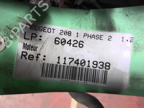 Used Engine PEUGEOT 208 I (CA_, CC_) 1.2 VTI 82 (82 hp) 31207091