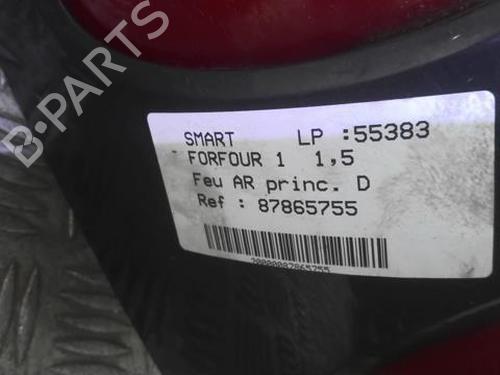 Used Right taillight Right taillight SMART FORFOUR (454) 1.5 CDI (454.001) (95 hp) 20351306 20351306