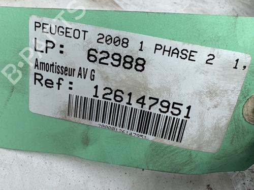Used Left front shock absorber Left front shock absorber PEUGEOT 2008 I (CU_) [2013-2026] 36249163 36249163