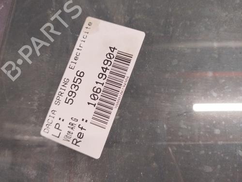 Used Rear left door window DACIA SPRING EV (B6M1) (45 hp) 26184048
