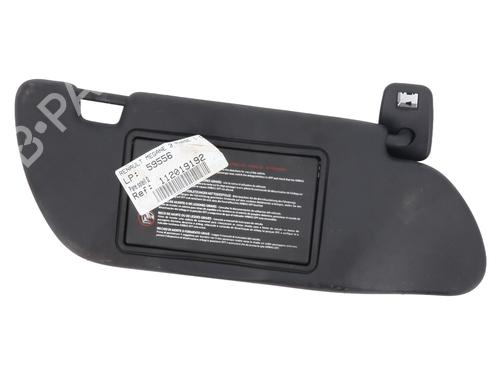 Used Right sun visor RENAULT MEGANE CC (EZ0/1_) 1.5 dCi (EZ09, EZ1G, EZ0D, EZ14) (110 hp) 29197196
