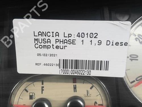 Instrument cluster LANCIA MUSA (350_) 1.9 D Multijet (350.AXC1A) | BP21810139C47 