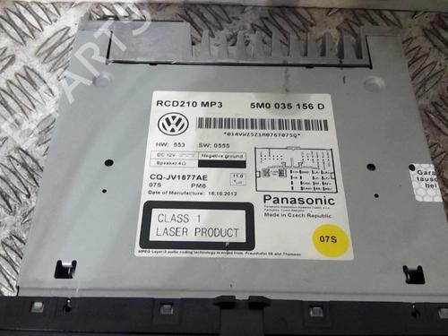 Used Radio Radio VW POLO V (6R1, 6C1) 1.2 (60 hp) 21812236 21812236
