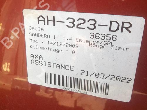 Front wiper motor DACIA SANDERO 1.4 MPI LPG | BP22004822M29 