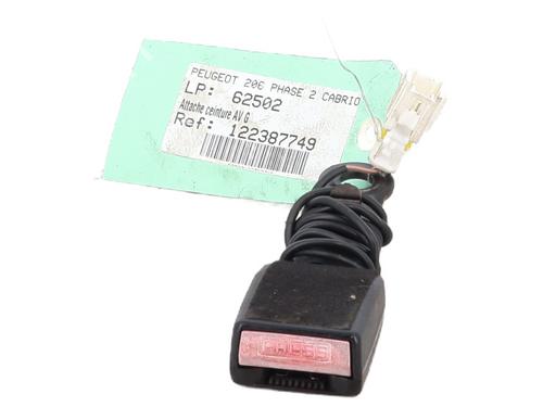Used Seat buckle PEUGEOT 206 CC (2D) 1.6 16V (2DNFUF, 2DNFUR) (109 hp) 33004708