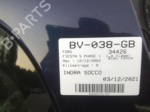 Tailgate FORD FIESTA V (JH_, JD_) 1.4 TDCi | BP22003891C6 