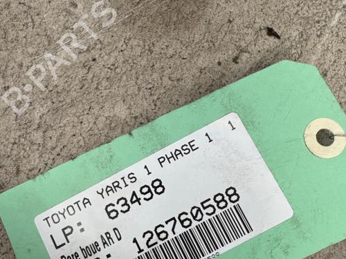 Used Wheel arch Wheel arch TOYOTA YARIS (_P1_) [1999-2005] 36184868 36184868