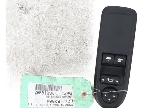 Used Left front window switch PEUGEOT 308 I (4A_, 4C_) 1.6 16V (120 hp) 26606630