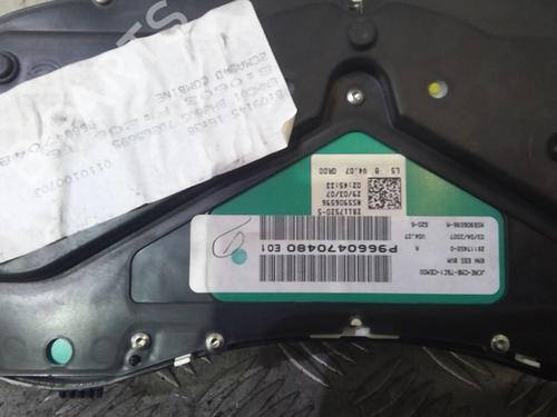 Instrument cluster PEUGEOT 307 (3A/C) 1.4 16V | BP20351950C47 