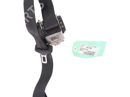 Used Rear center seatbelt Rear center seatbelt RENAULT CLIO IV (BH_) 1.5 dCi 75 (75 hp) 30398776 30398776